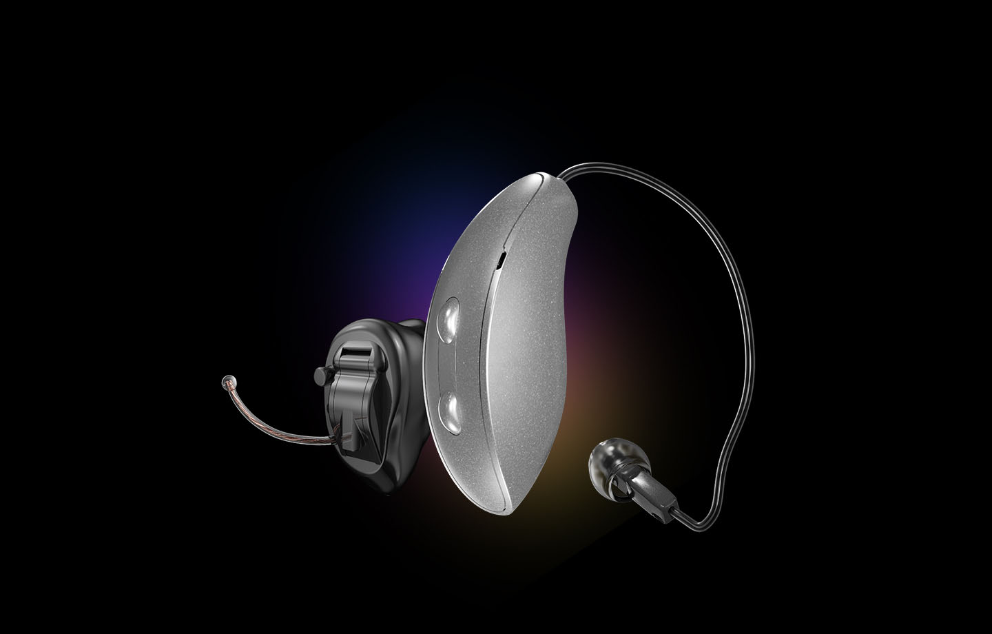 A CIC and RIC hearing aid